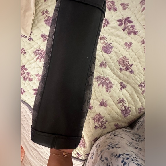 Coach Lexi Laquard and Leather Shoulder Bag - Picture 5 of 8